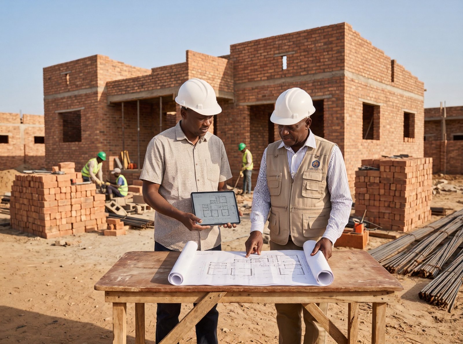 Suivi d'un chantier de maison