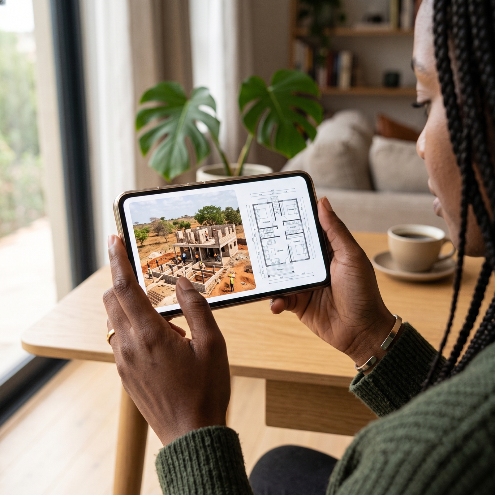 Projet immobilier suivi depuis l'étranger